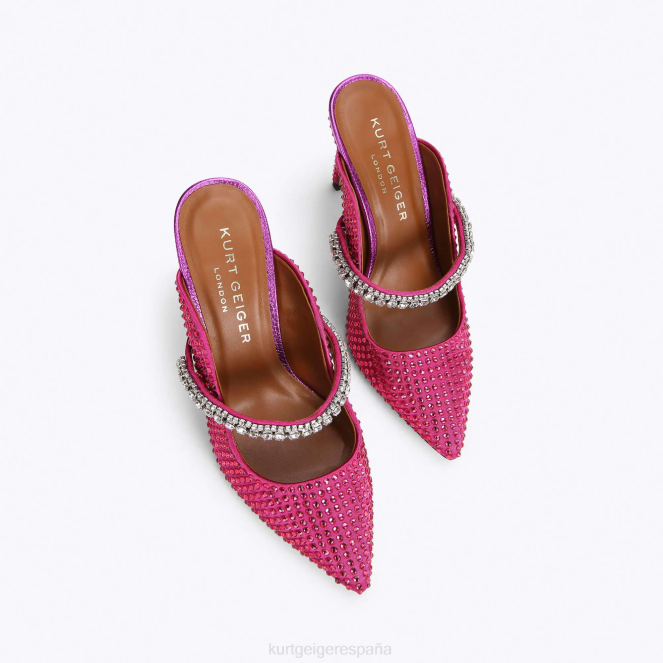 Kurt Geiger mujer cristal duque de londres 2LPR418 | calzados fucsia